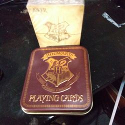 Hogwart playing Cards Harry Potter