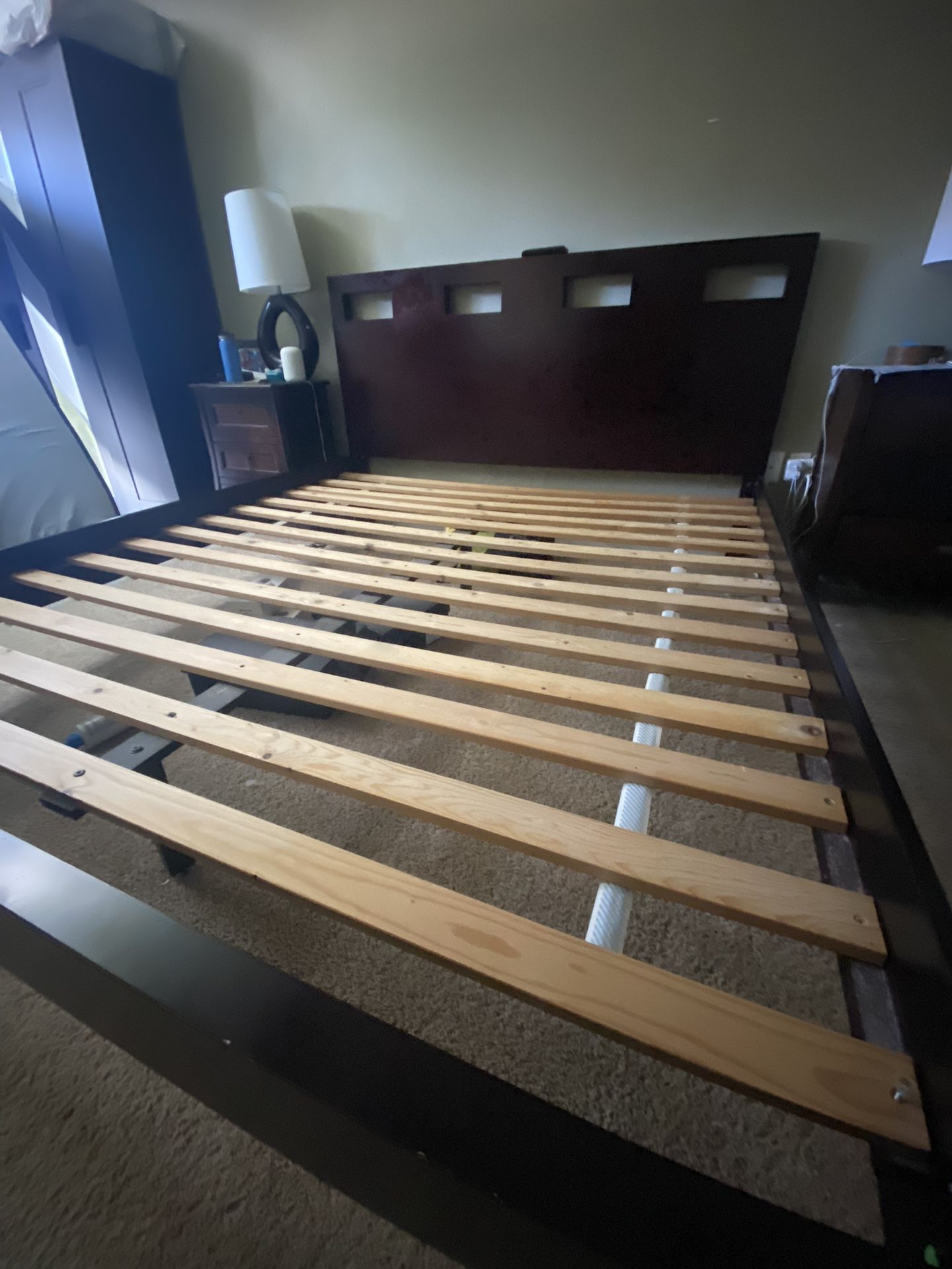 King bed frame