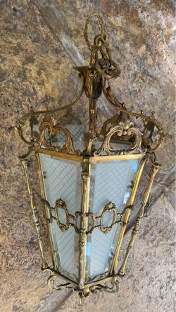 Vintage brass lamp