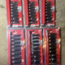 Milwaukee Shockwave Impact Sockets 