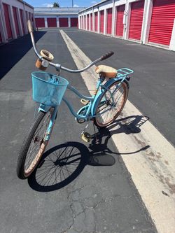 Huffy Blue Women's Beach Cruiser Bicycle