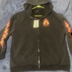Balenciaga Blue Unity Flame Hoodie