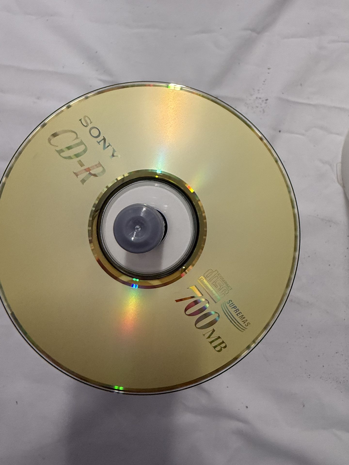 Blank CD's Sony Gold CD-R 700MB