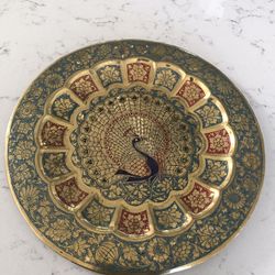 Vintage Brass Wall Tray