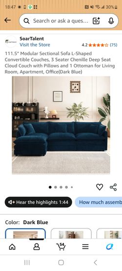 Brand new couch still in the box
