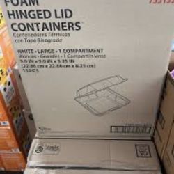 Box Of Hinged Kid Containers - 150 Units