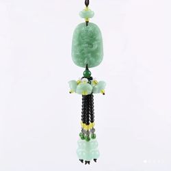 Car Green Pendant Dragon