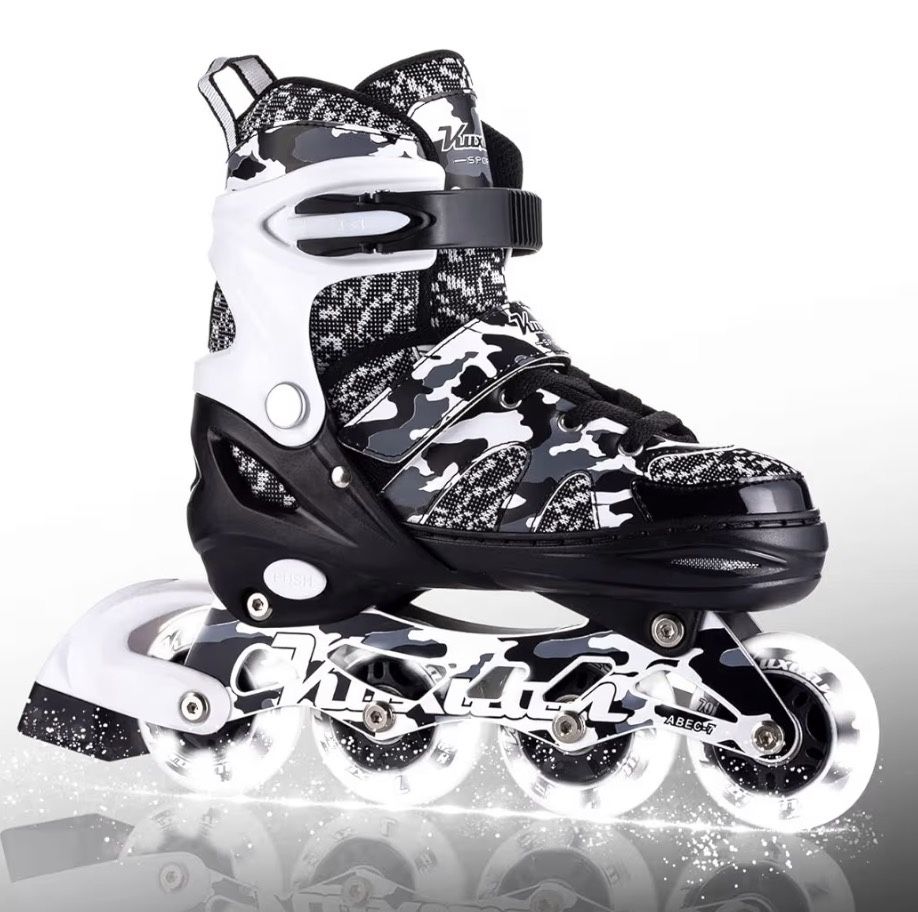 Kuxuan Boys Adjustable Inline Skates