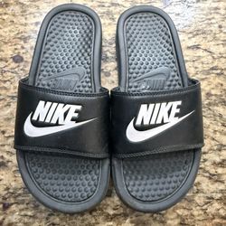 Girls Nike Slides And Softball Cleats 