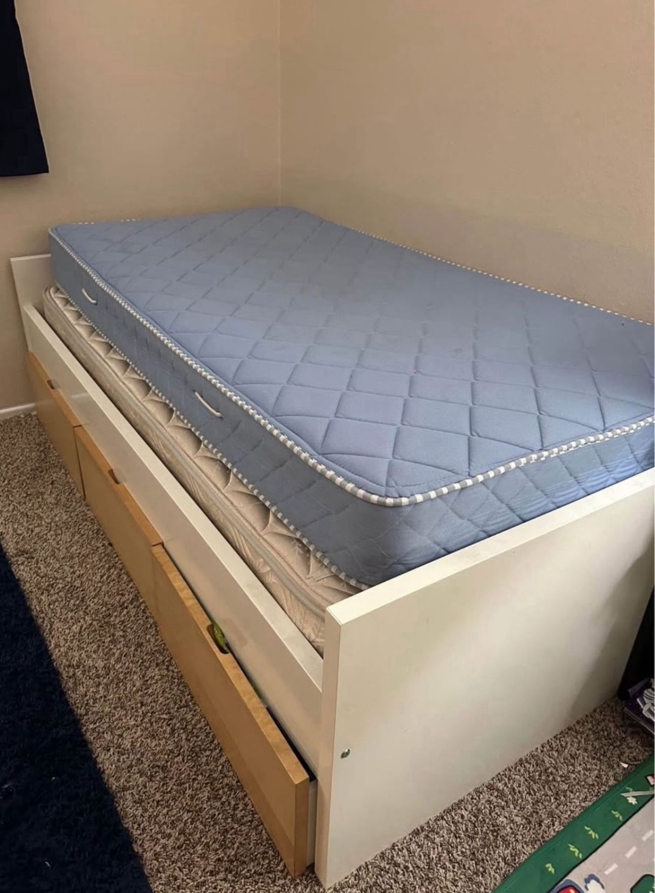 Twin size IKEA bed