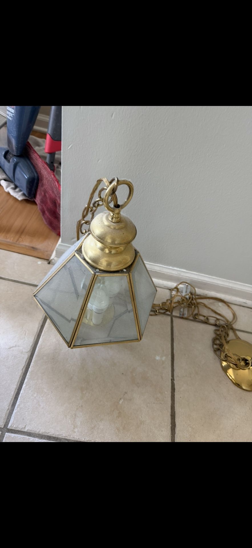 stairwell chandelier