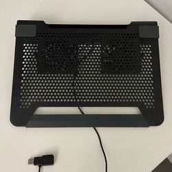 Laptop Stand and Cooler by Cooler Master •Dual Fans •in mint condition