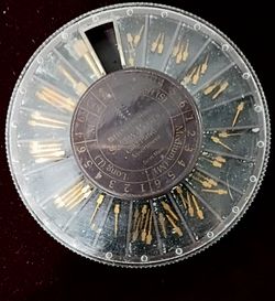 Swiss Made Gold Plated Watch Hands Assortment Set