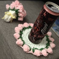 Small flower bouquet coaster