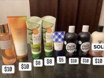 BEAUTY PRODUCTS - SEE PRICES ON PHOTO & DESCRIPTION