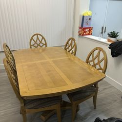 Table, Chairs and Chest (NOT CONTENTS)