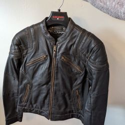 Women's Motorcycle Jacket Size S