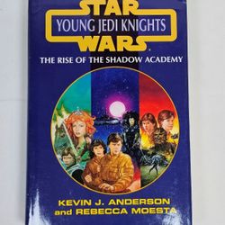 Star Wars Young Jedi Knights, Rise of the Shadow Academy Book, SFBC edition. EUC