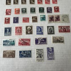 Trieste Collection Of 35 Stamps Mint Hinge 
