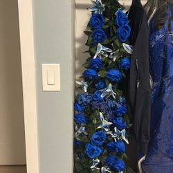 Royal Blue Flower Vine