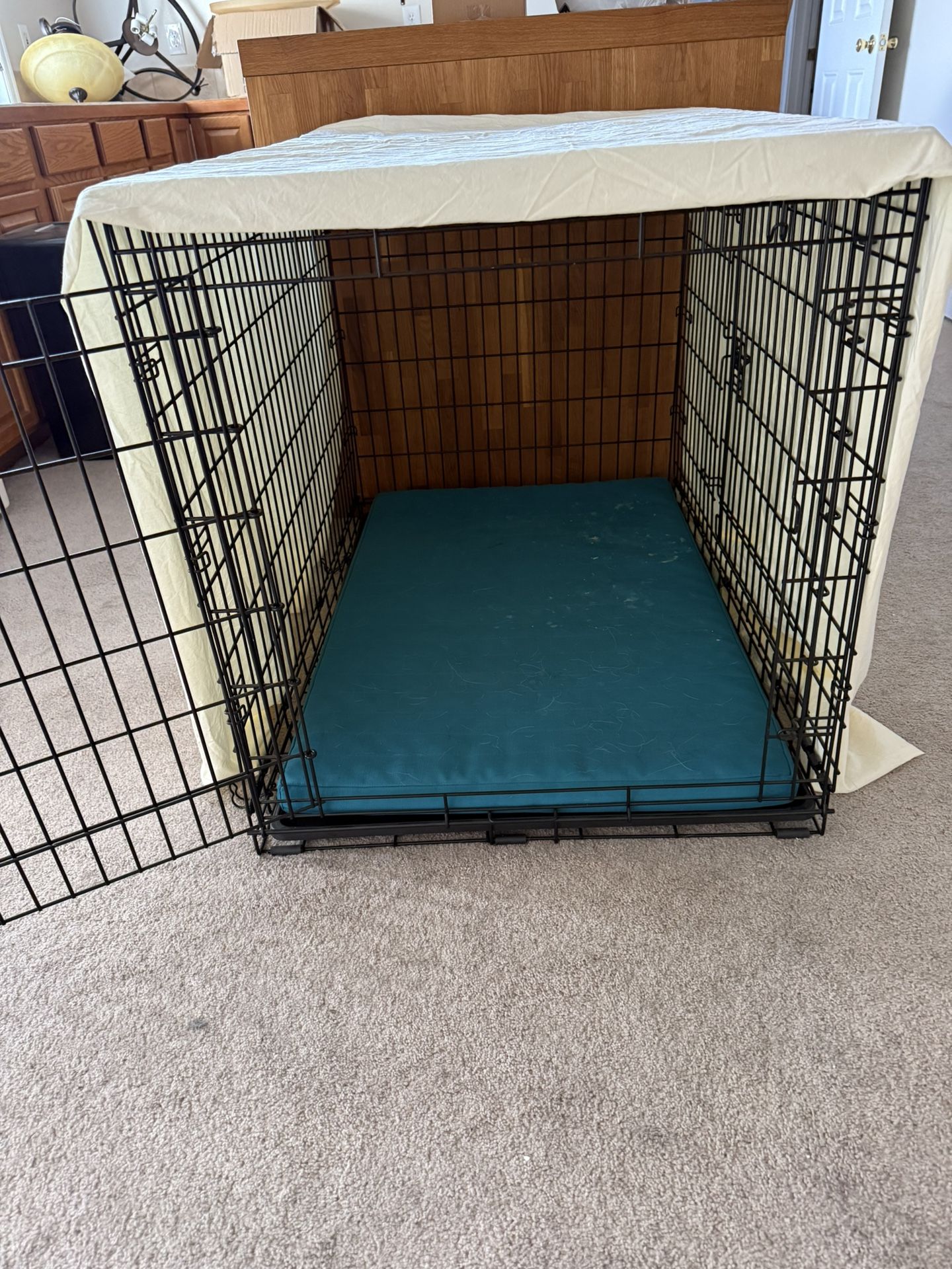 Extra Large Dog Kennel With Pad