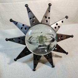 Sun Shaped Tea Light Candle Holder