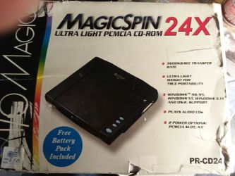 Magicspin 24X ultralight PCMCIA CD-ROM