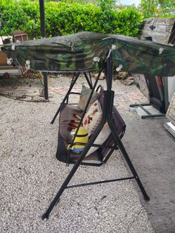 Beautiful swing bench