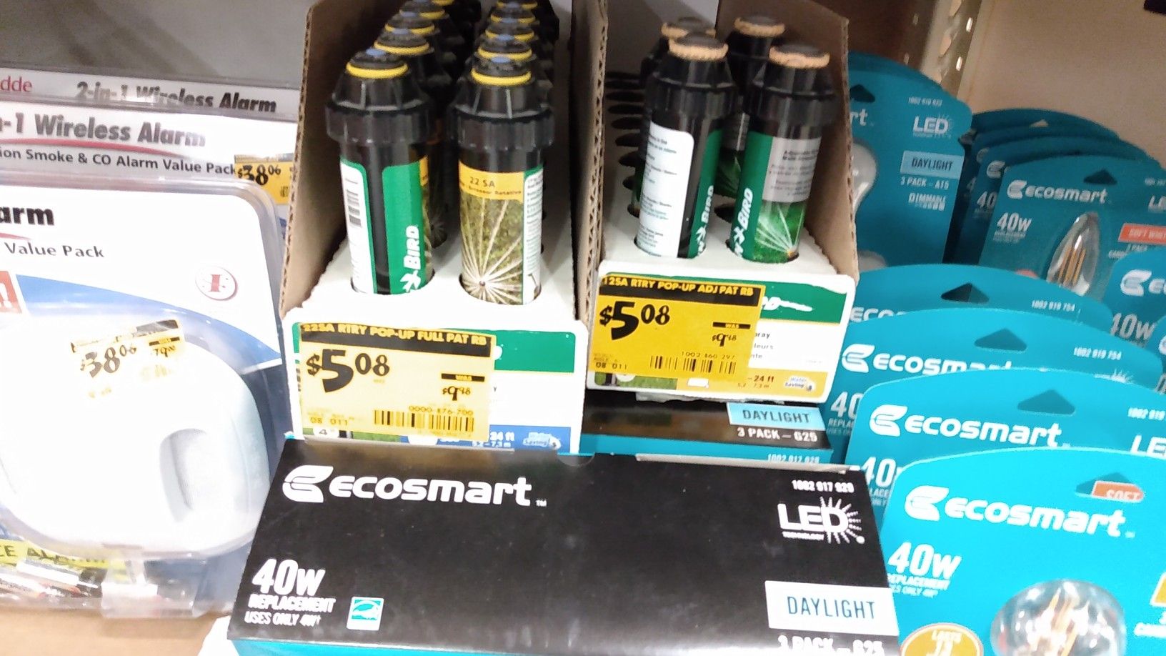 Misc sprinklers heads $2-$3 ea