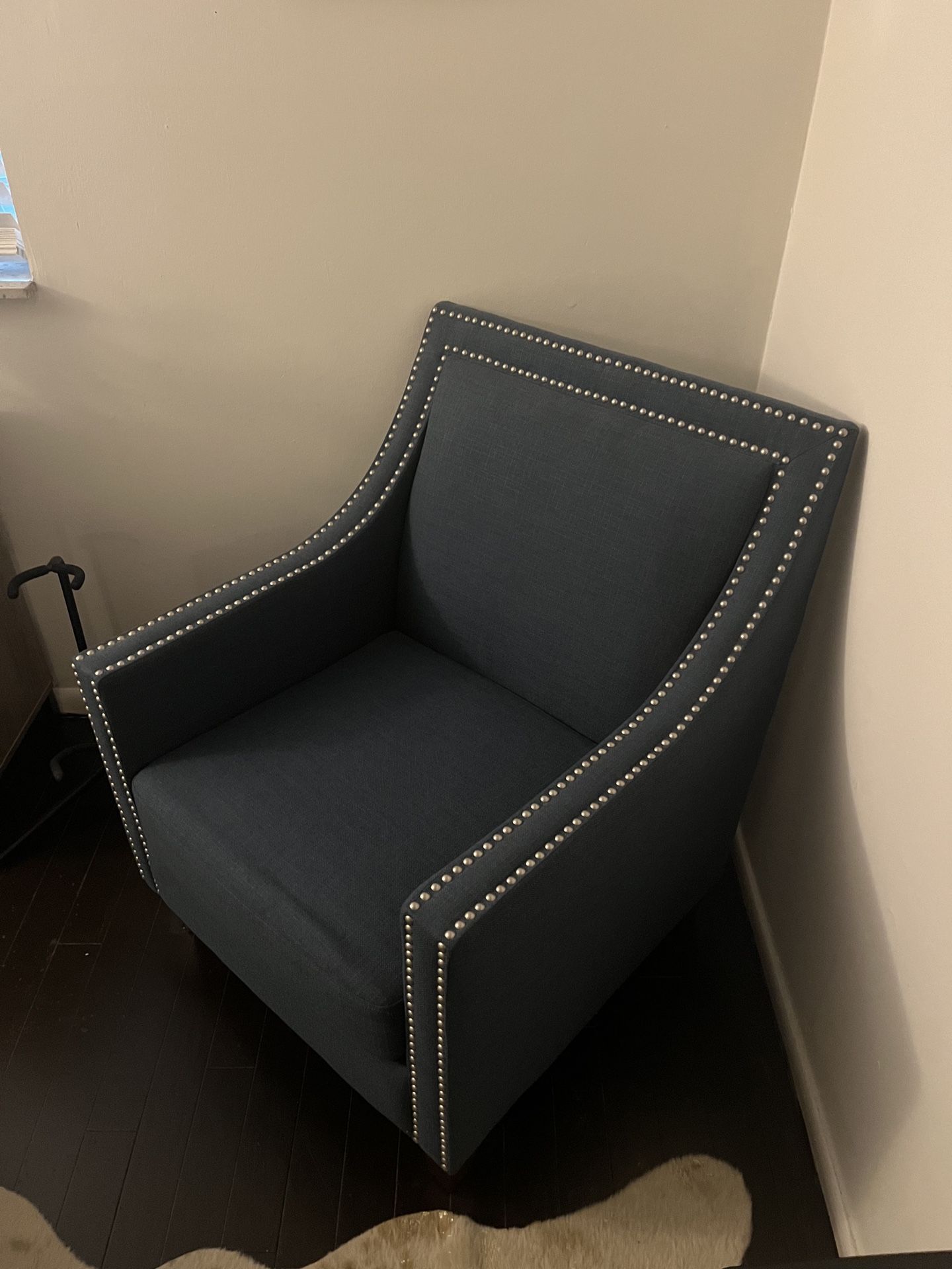 Blue Arm Chair