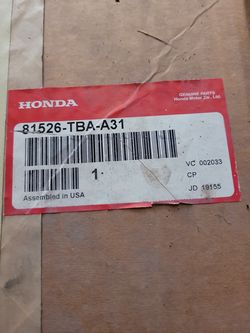 Honda seat frame