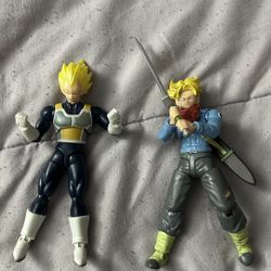 Dragon ball Evolve Super Saiyan Trunks and Super Saiyan Vegeta