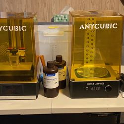 Anycubic Resin 3D Printer Mono 6k And Anycubic Wash And Cure Station 