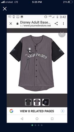 Disney Jack Skellington Jersey
