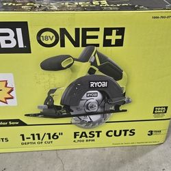 New 18V Ryobi 5-1/2" Circular Saw