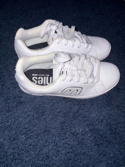 etnias shoes white with black