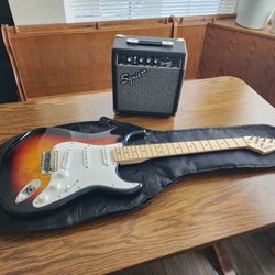 Guitar with Amp