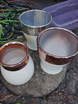 3 Edible Arrangements Pots 