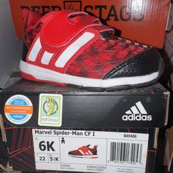 Boys Adidas Limited Edition Spider-Man Shoes 