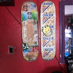 3 Skate Board Decks