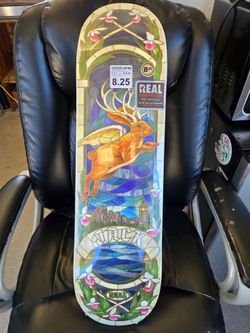 REAL Jack Olson Cathedral Skateboard Deck 8.25"