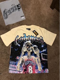 Godspeed beige skeleton t-shirt Size M