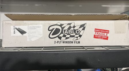 24” X 100’ Roll 35% Window Tint 2 Ply Dark Charcoal 