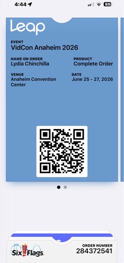 Vidcon Tickets