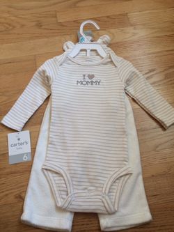 NEW Carter’s baby 3 piece set