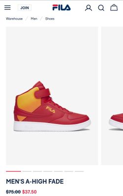 FILA A-HIGH FADE SHOE BRAND NEW 