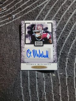 Dallas Cowboys Rookie Autographed Card