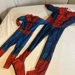 Large And Small Costume Kids & Big Kids Spider-Man 