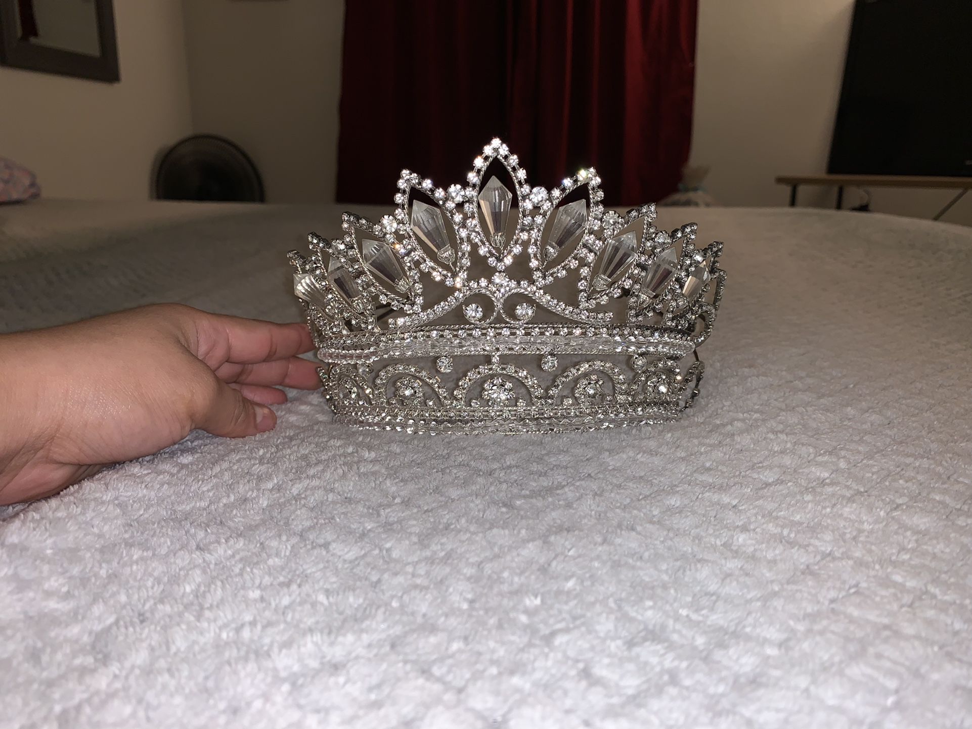 Crystal Crown Tiara 