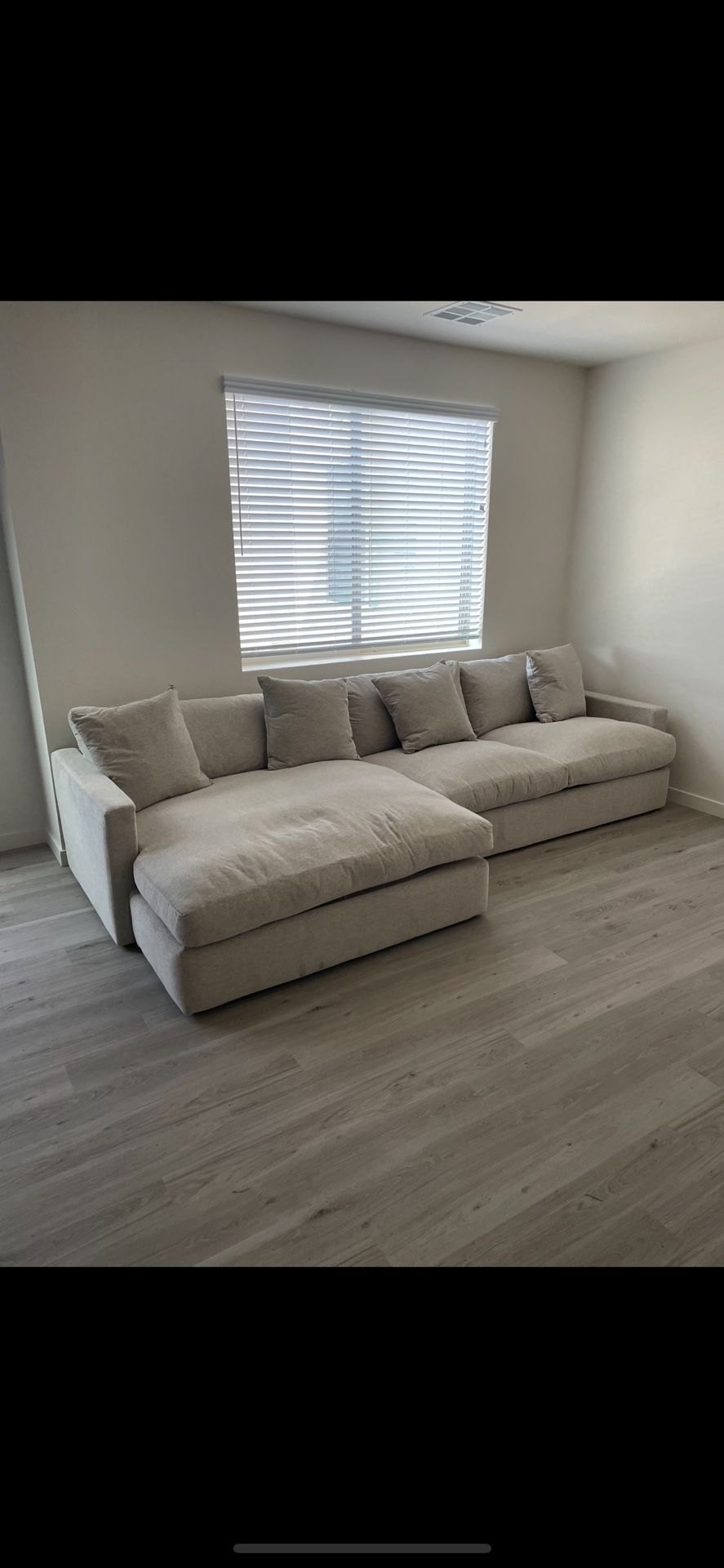 Modern Sectional Slightly Used